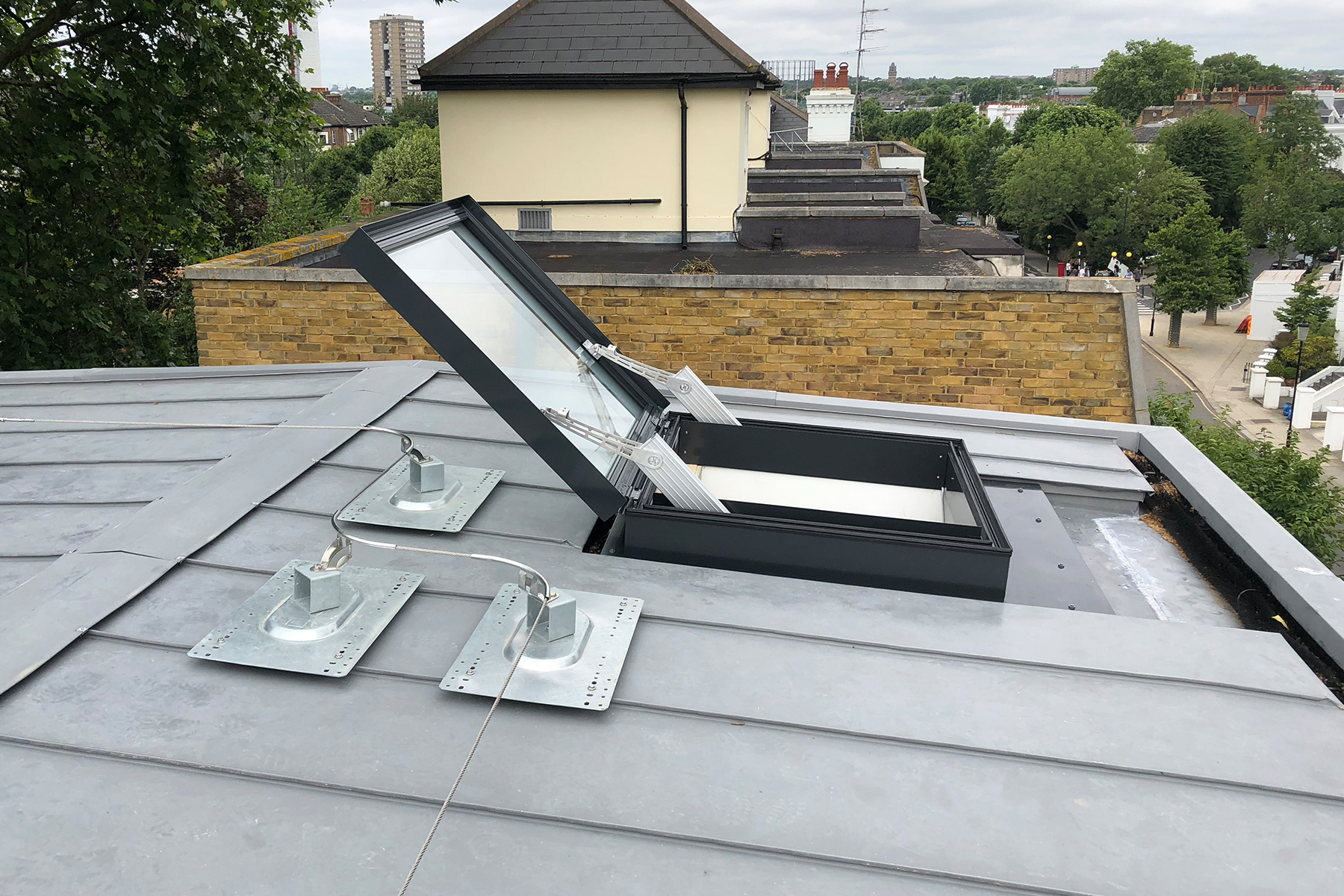 Skyway AOV Smoke Vent Flat Glass Rooflights