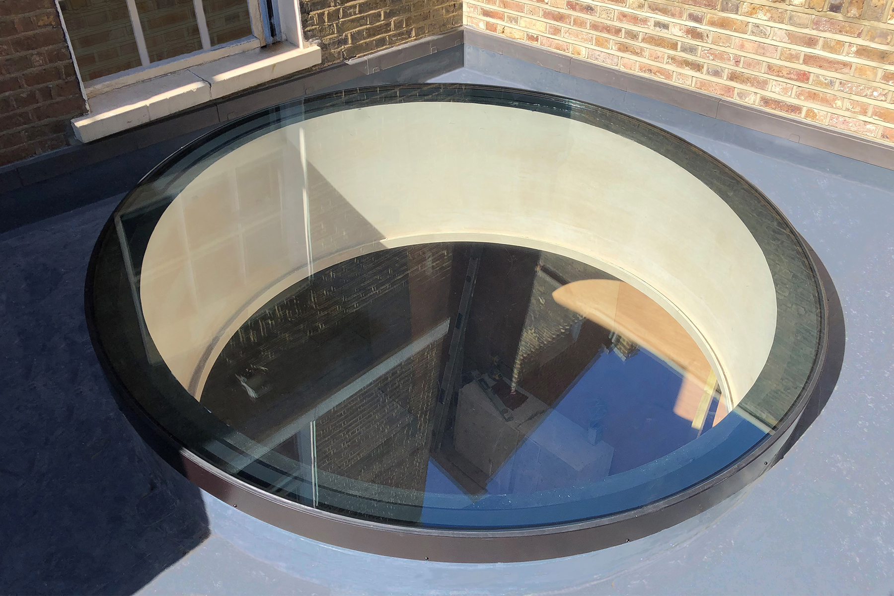 Skyway Circular Flat Glass Rooflights