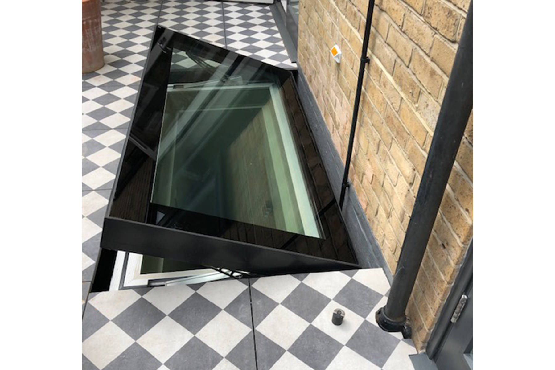 Skyway Walk On Electric Vent Flat Glass Rooflights